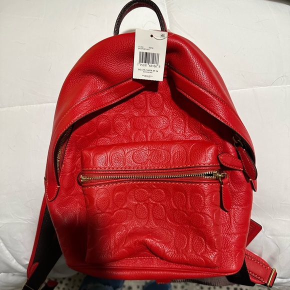 COACH charter backpack 24in
